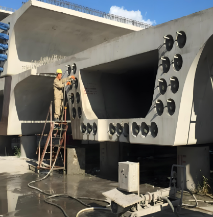 港北压浆料施工流程及注意事项